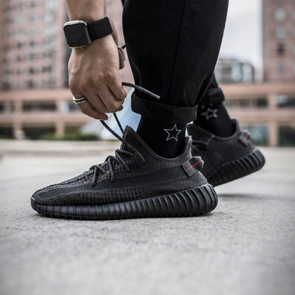 adidas Yeezy Boost 350 V2 Static Black Non-Reflective - Kick Game
