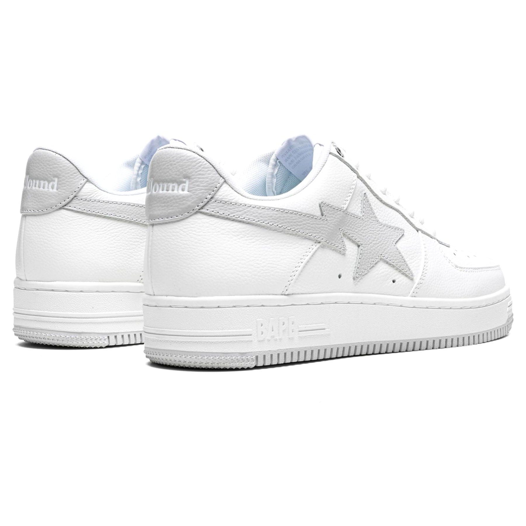 JJJJound x Bapesta 'White' - Kick Game