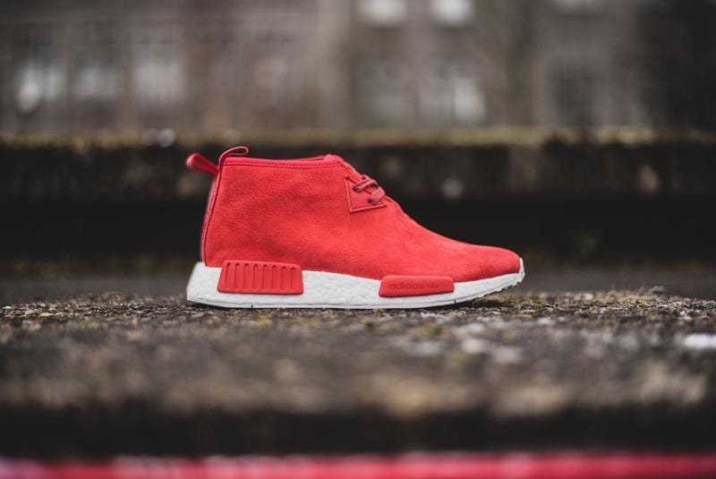 ADIDAS ORIGINALS NMD C1 CHUKKA BOOST (RED - WHITE) - Kick Game