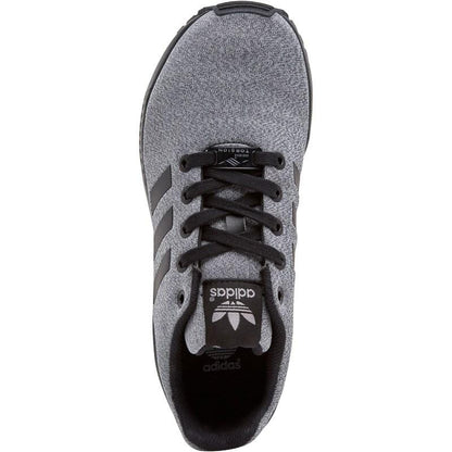 adidas Originals Boys ZX Flux Trainers Black-Black-Grey - Kick Game