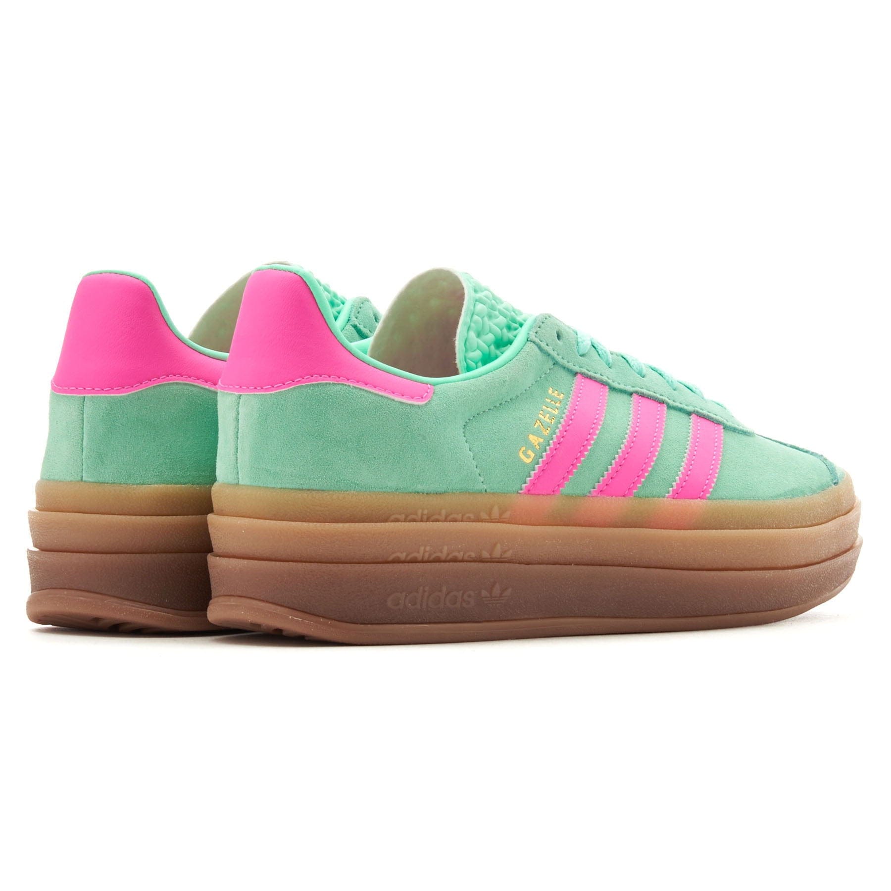 Adias Gazelle Bold Wmns 'Pulse Mint Screaming Pink' - Kick Game