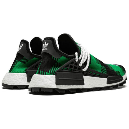 Pharrell x Billionaire Boys Club x NMD Human Race Trail 'Green Plaid' - Kick Game