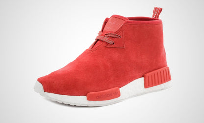 ADIDAS ORIGINALS NMD C1 CHUKKA BOOST (RED - WHITE) - Kick Game