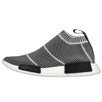 ADIDAS NMD CITY SOCK PRIMEKNIT Core Black & Vintage White - Kick Game