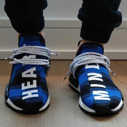 Pharrell x Billionaire Boys Club x NMD Human Race Trail 'Blue Plaid' - Kick Game
