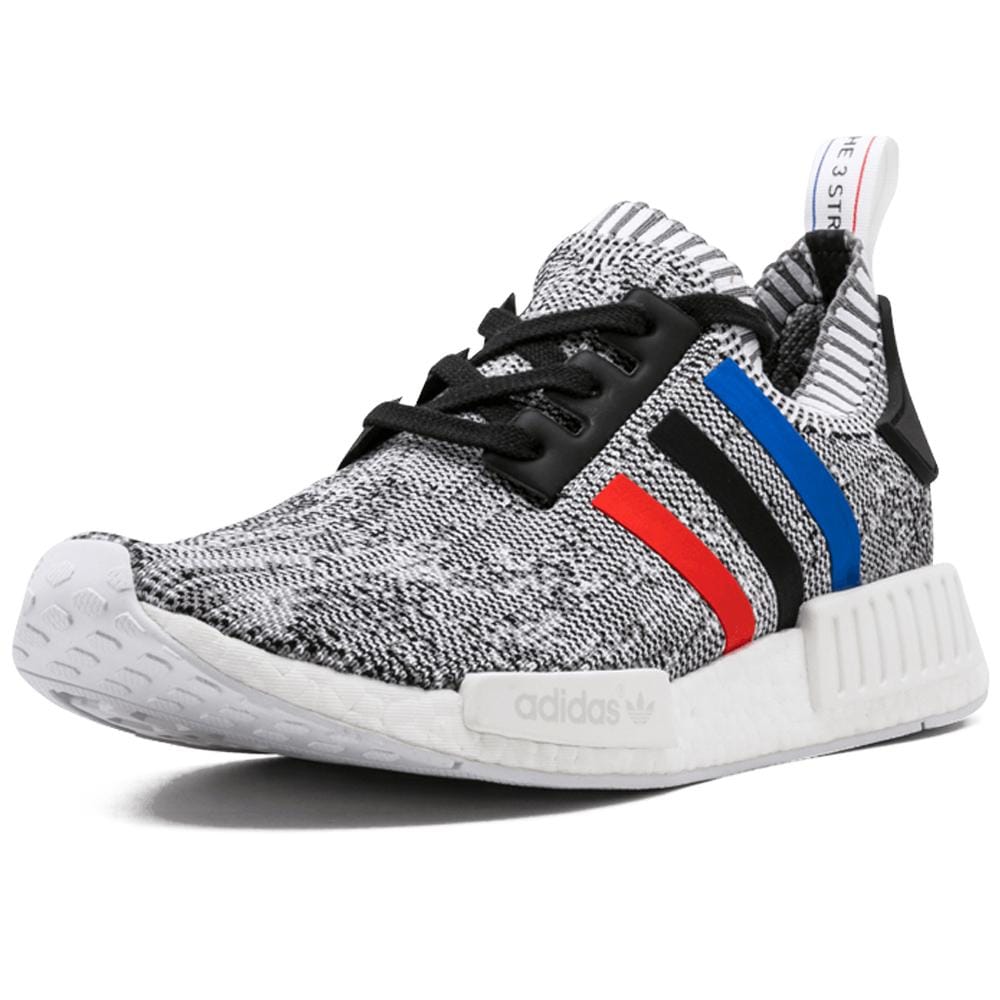 Adidas NMD_R1 Primeknit Tricolor White - Kick Game