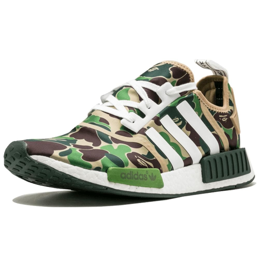 Bape x Adidas NMD_R1 Green Camo - Kick Game