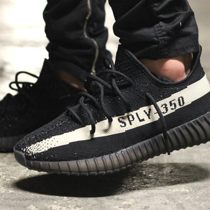 Adidas Originals Yeezy Boost 350 V2 Black-White - Kick Game