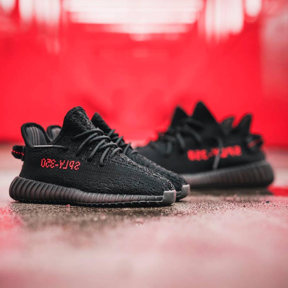 Adidas Yeezy Boost 350 V2 Core Black-Red - Kick Game