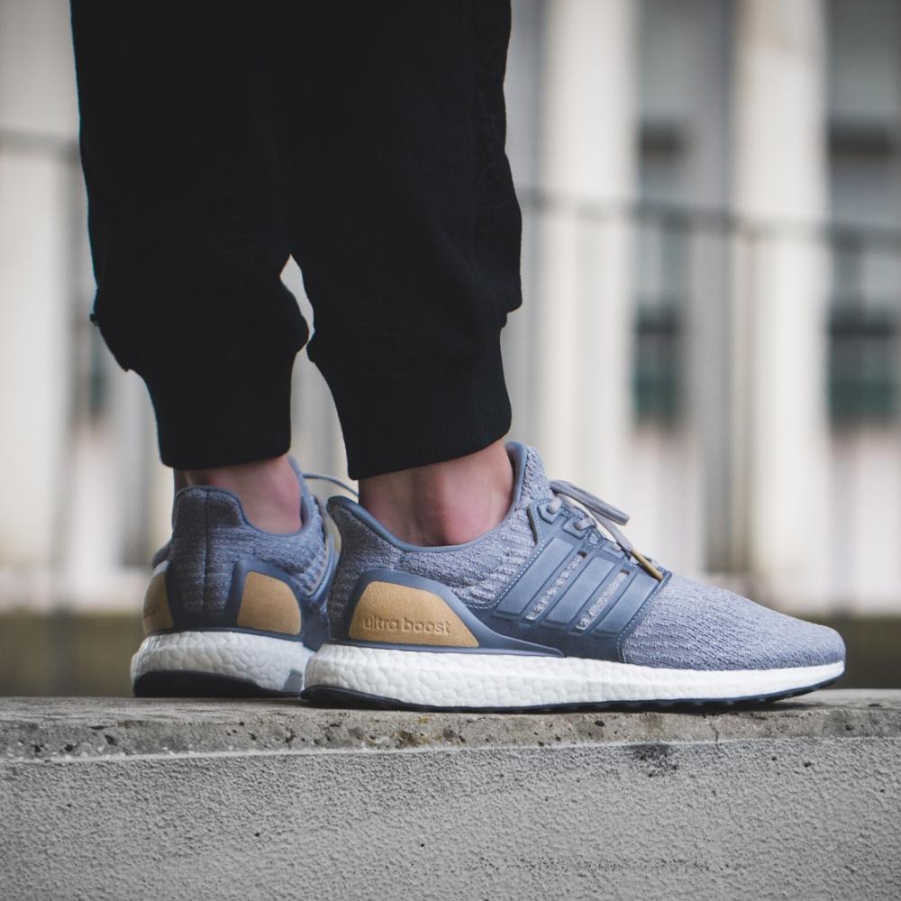 adidas Ultra Boost 3.0 LTD Mid Grey  Leather Cage - Kick Game