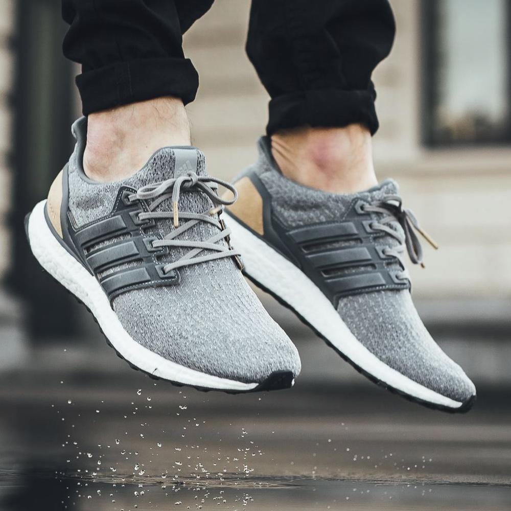 Adidas ultra boost 3.0 grey leather cage Clearance