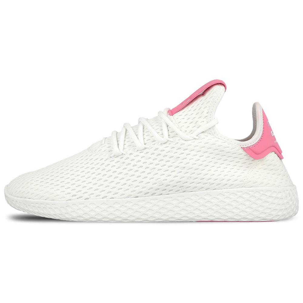 Pharrell Williams x adidas Tennis HU White-Semi Solar Pink - Kick Game
