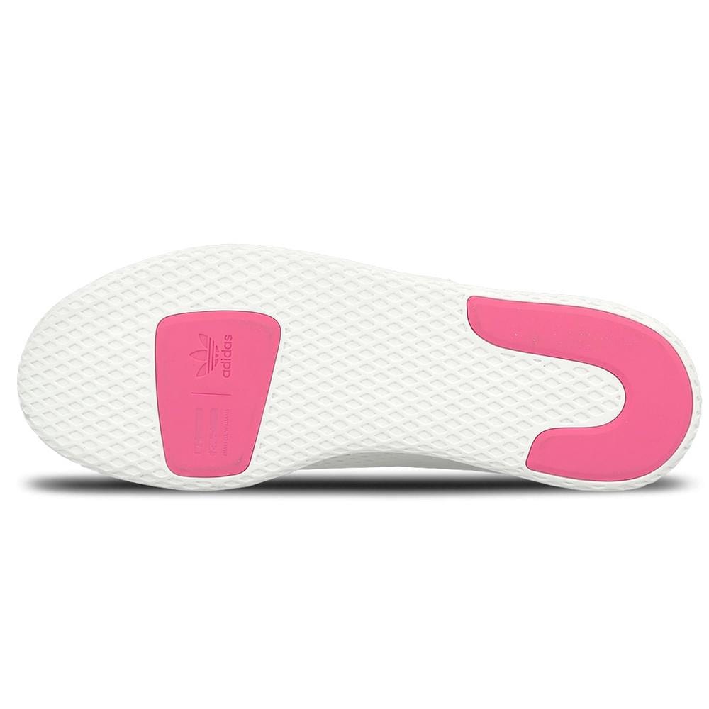 Pharrell Williams x adidas Tennis HU White-Semi Solar Pink - Kick Game