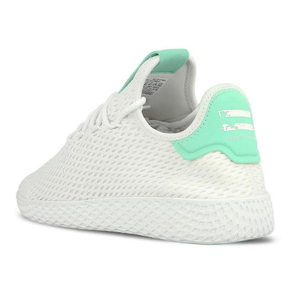 Pharrell Williams x adidas Tennis HU White-Green Glow - Kick Game