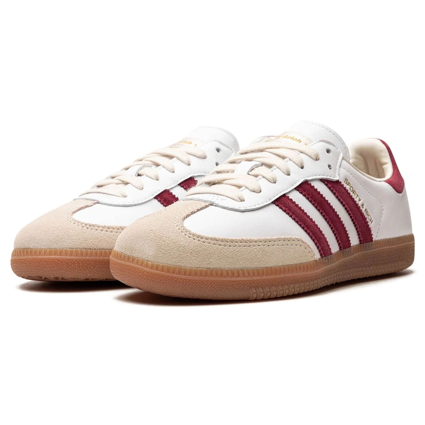 adidas Samba OG x  Sporty & Rich 'White Core Burgundy' - Kick Game