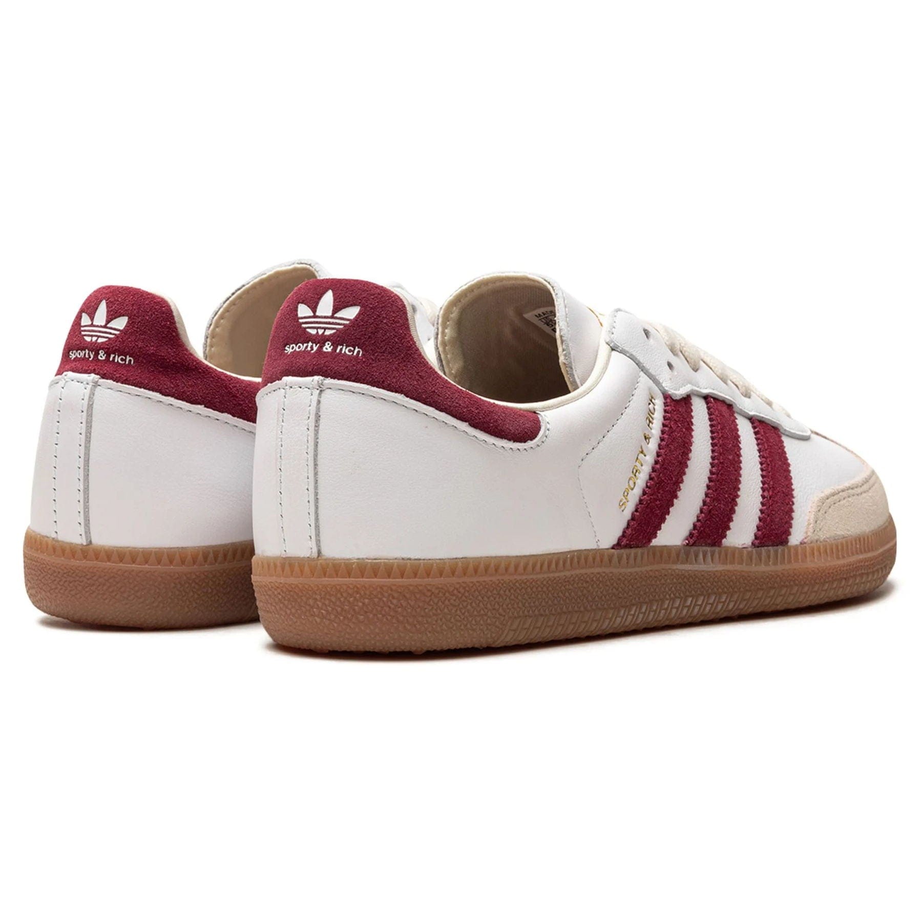 adidas Samba OG x  Sporty & Rich 'White Core Burgundy' - Kick Game