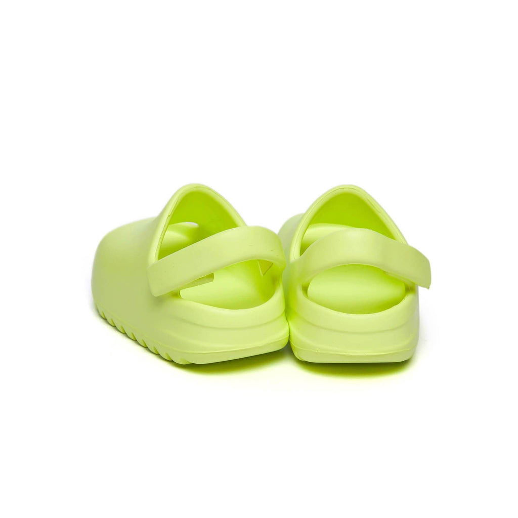 adidas yeezy slide glow green infants GX6140 4
