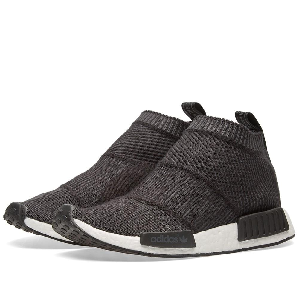 Adidas NMD_CS1 Primeknit Core Black-White - Kick Game