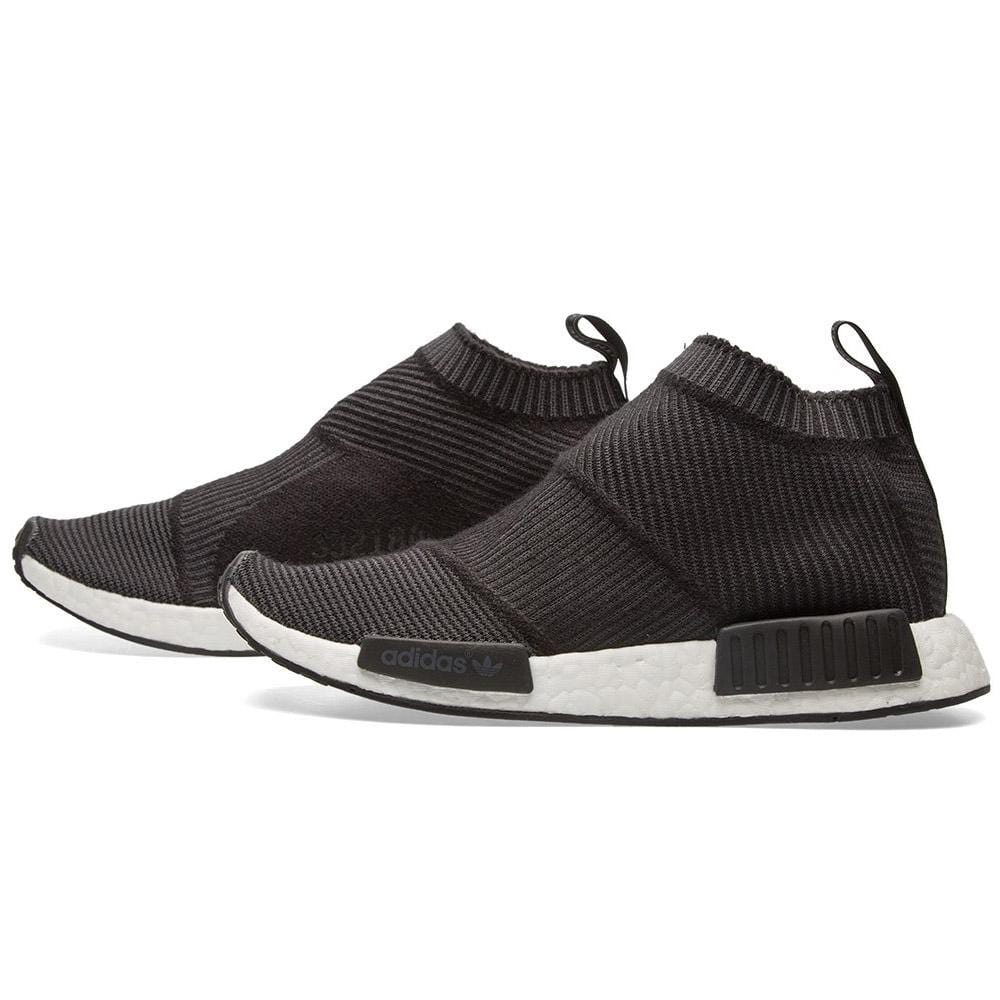 Adidas NMD_CS1 Primeknit Core Black-White - Kick Game