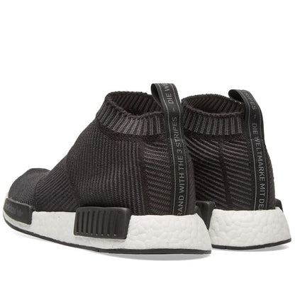 Adidas NMD_CS1 Primeknit Core Black-White - Kick Game