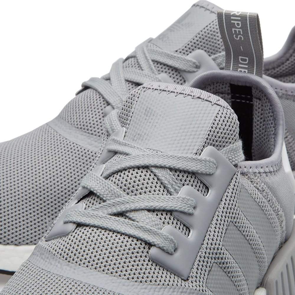 ADIDAS NMD RUNNER JUNIOR Light Onix & White - Kick Game