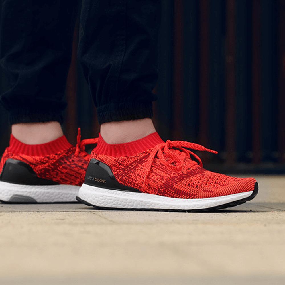 ADIDAS ULTRA BOOST UNCAGED Scarlet, Solar Red & Black - Kick Game