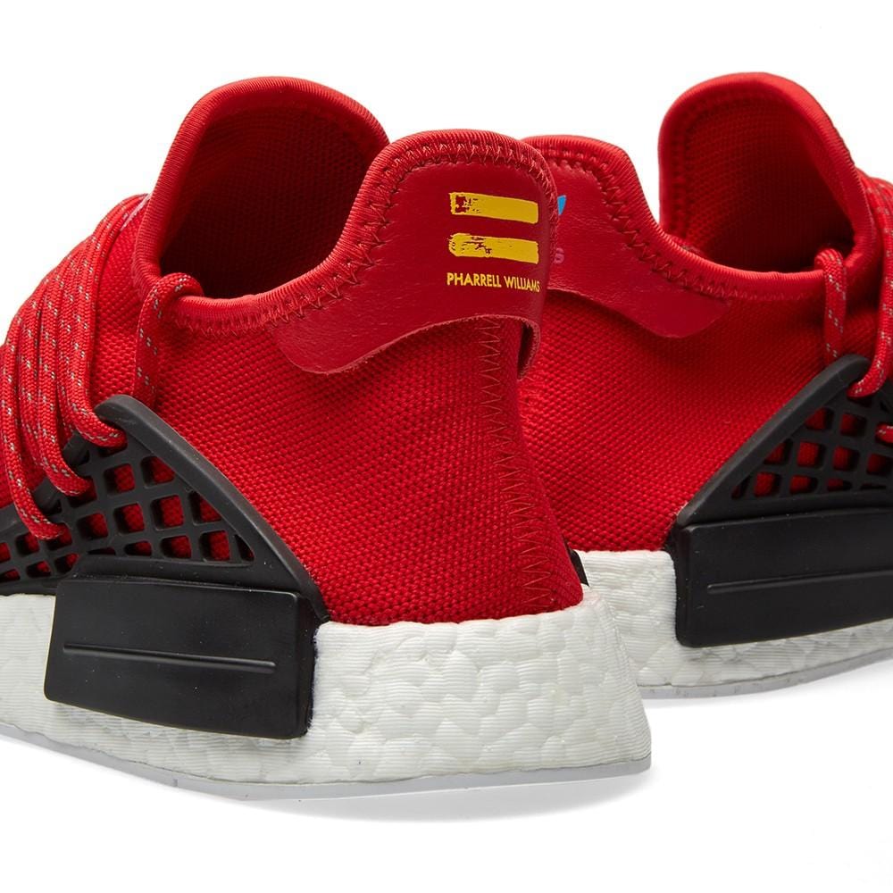 Pharrell Williams x adidas NMD HU Scarlet — Kick Game