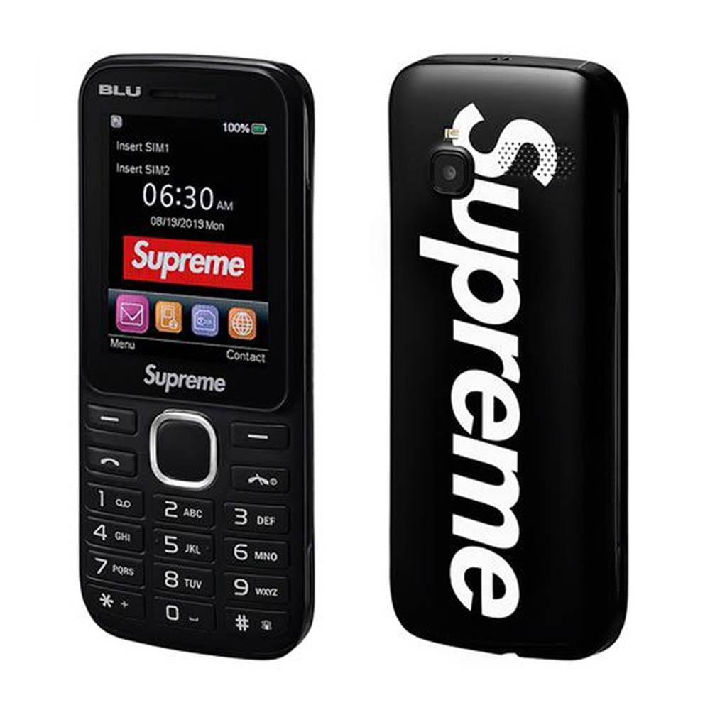Supreme BLU Burner Mobile Phone Black (FW19) - Kick Game