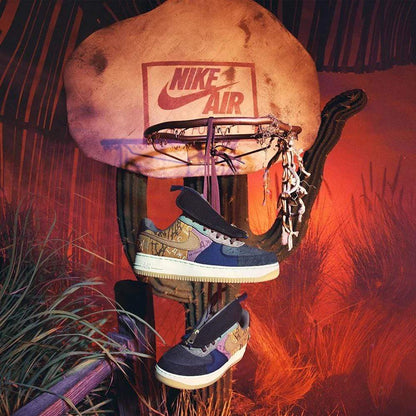 Travis Scott x Air Force 1 Low 'Cactus Jack' - Kick Game