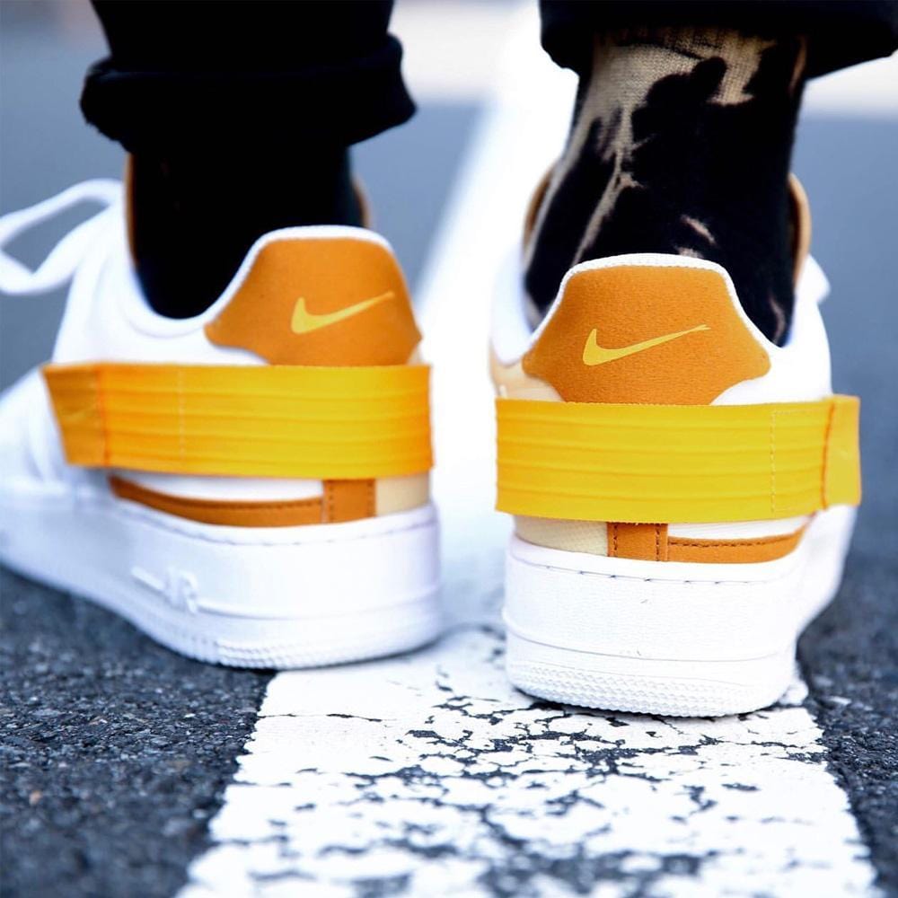 Nike Air Force 1 Type White Gold - Kick Game