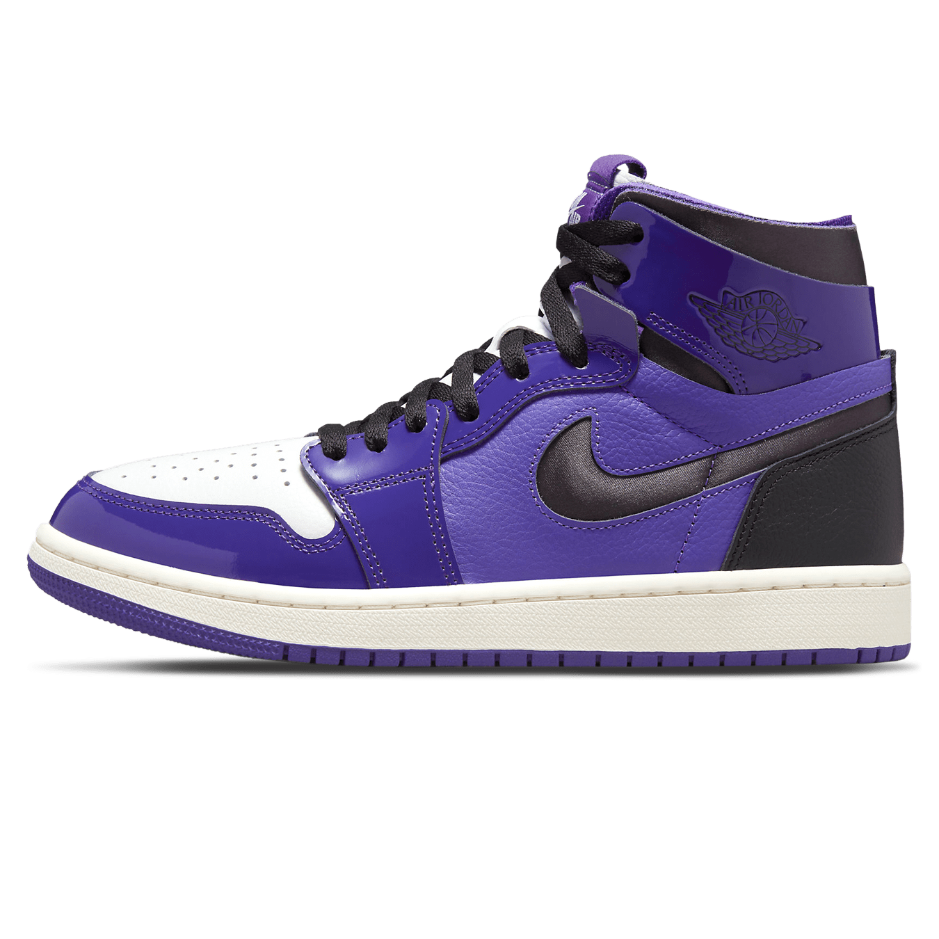 Air Jordan 1 Zoom Comfort Wmns 'Court Purple Patent' - Kick Game