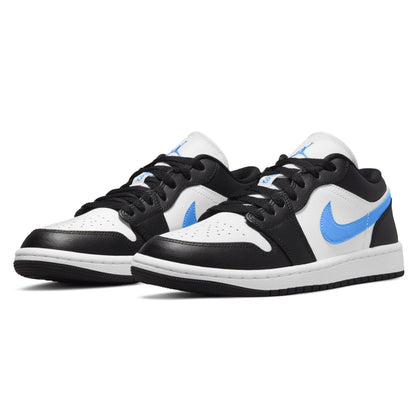 Air Jordan 1 Low Wmns 'Black University Blue' - Kick Game