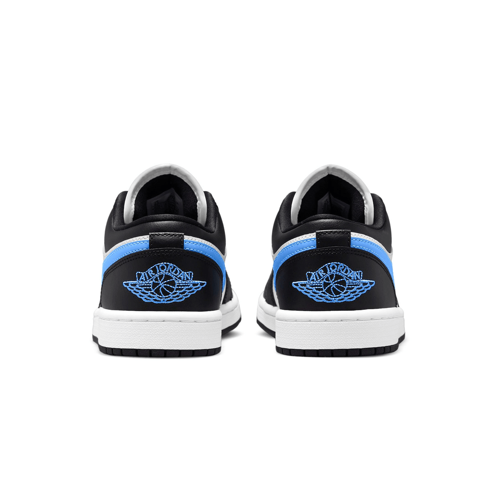 Nike Jordan print to hem Low Wmns 'Black University Blue' - UrlfreezeShops