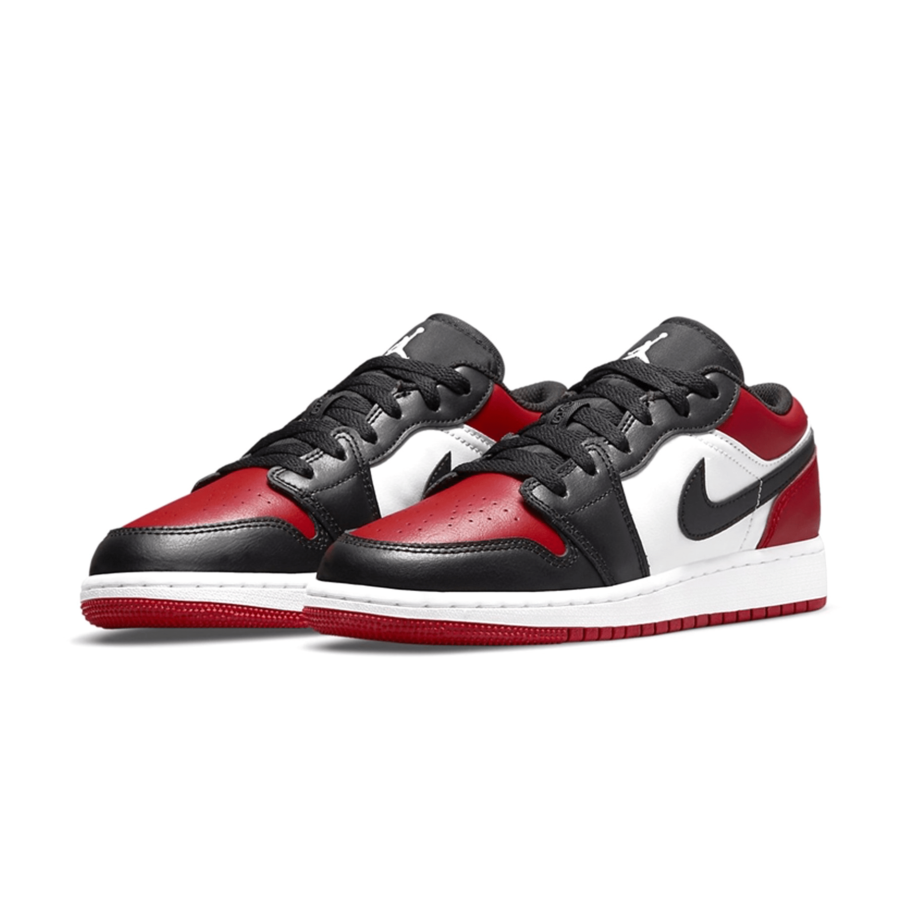 Air Jordan 1 Low GS 'Bred Toe' - Kick Game