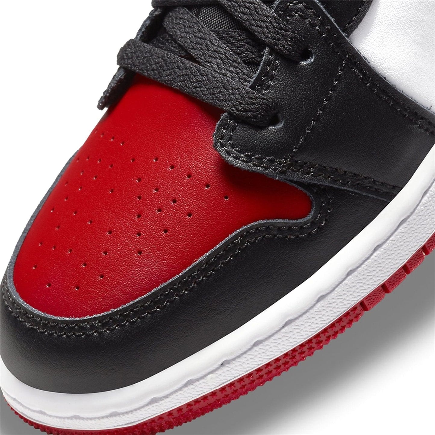 Air Jordan 1 Low GS 'Bred Toe' - Kick Game