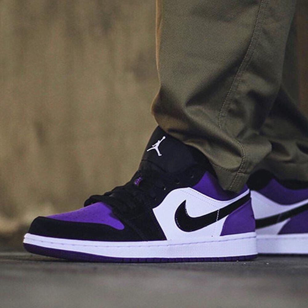 Air Jordan 1 Low 'Court Purple' - Kick Game