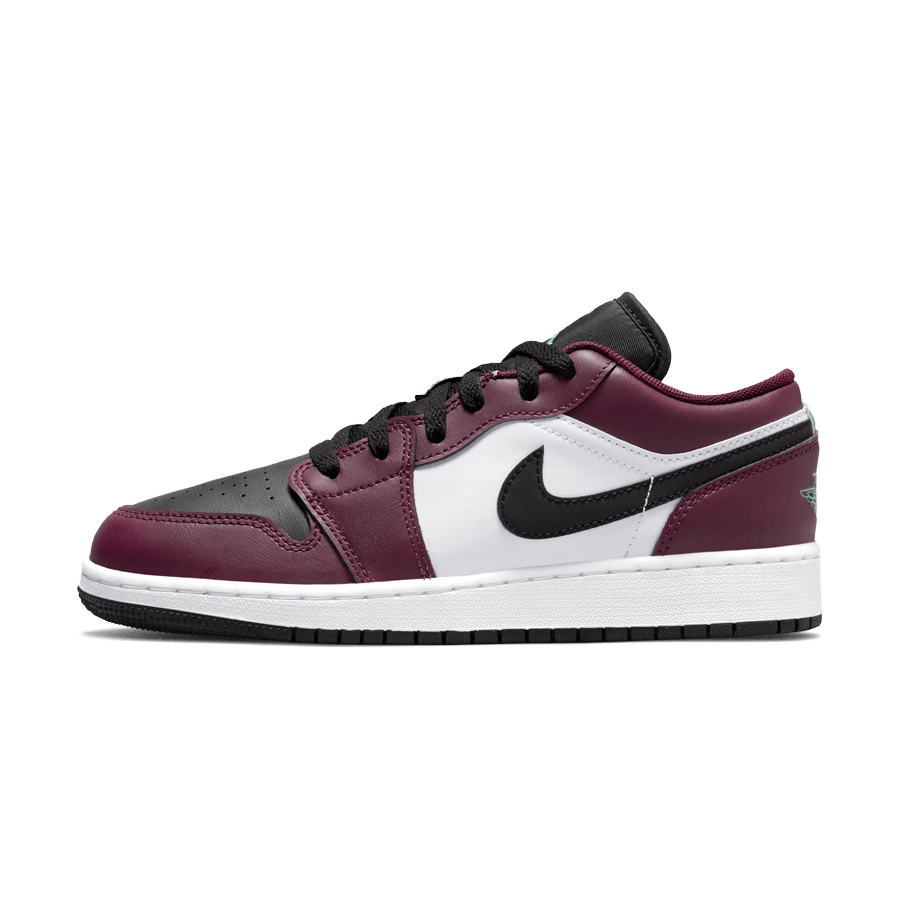 Air Jordan 1 Low GS 'Dark Beetroot Roma Green' - Kick Game