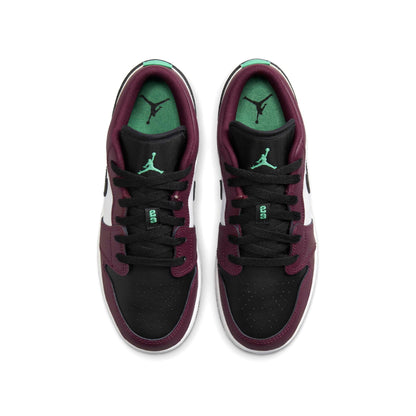 Air Jordan 1 Low GS 'Dark Beetroot Roma Green' - Kick Game