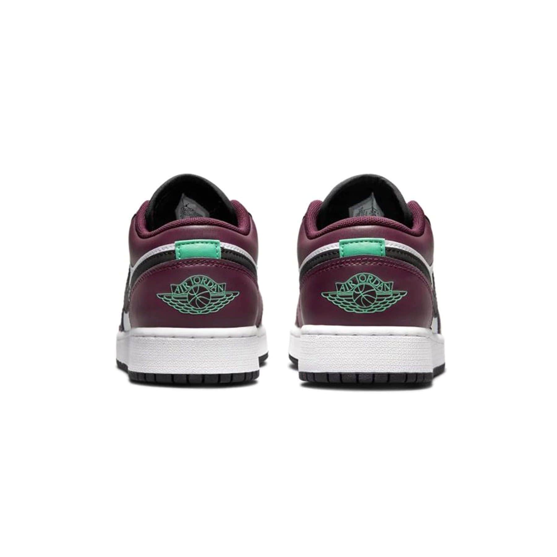 Air Jordan 1 Low GS 'Dark Beetroot Roma Green' - Kick Game