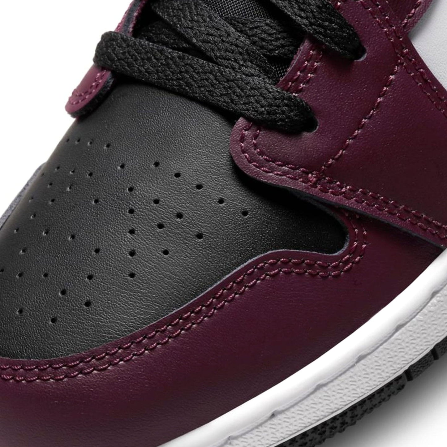 Air Jordan 1 Low GS 'Dark Beetroot Roma Green' - Kick Game