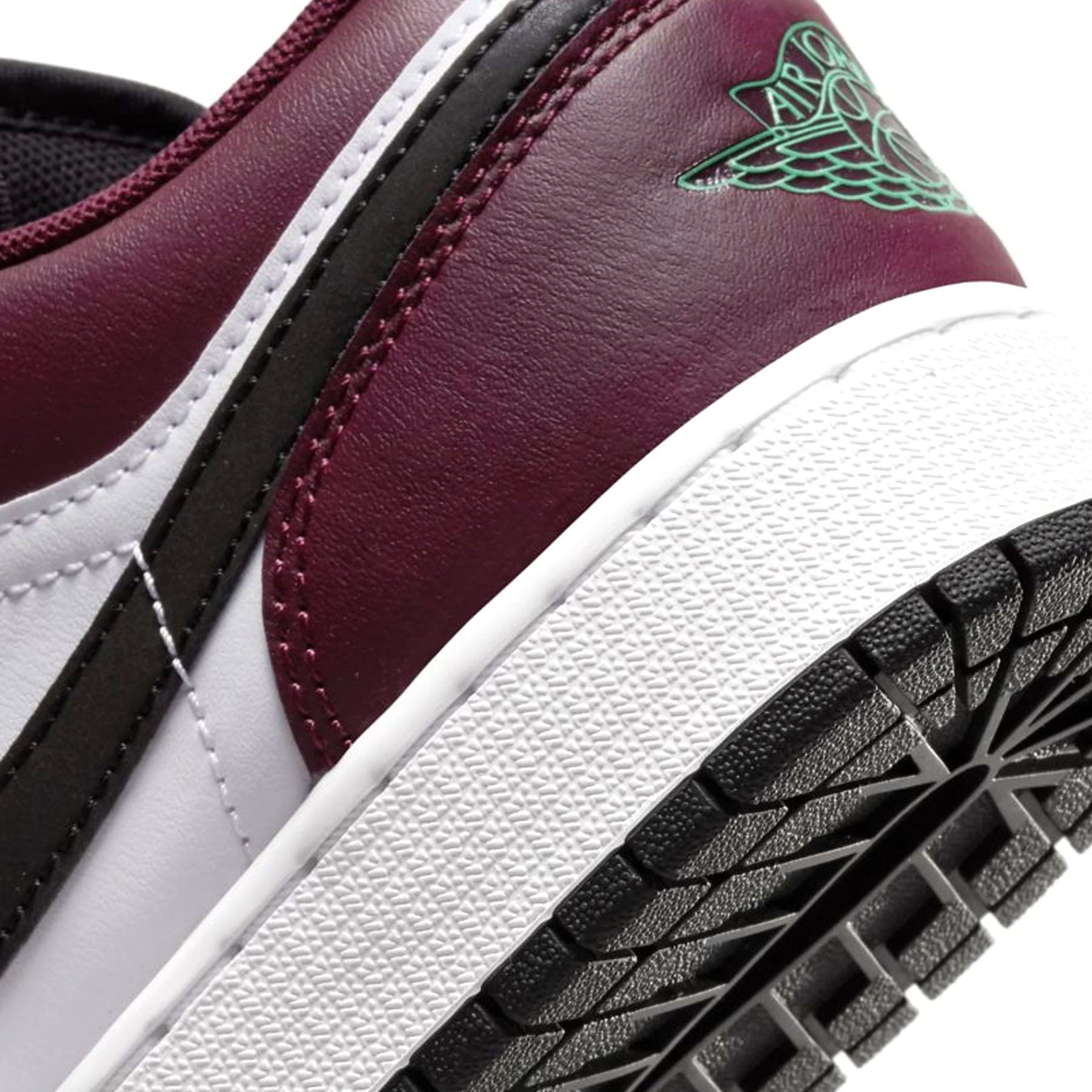 Air Jordan 1 Low GS 'Dark Beetroot Roma Green' - Kick Game