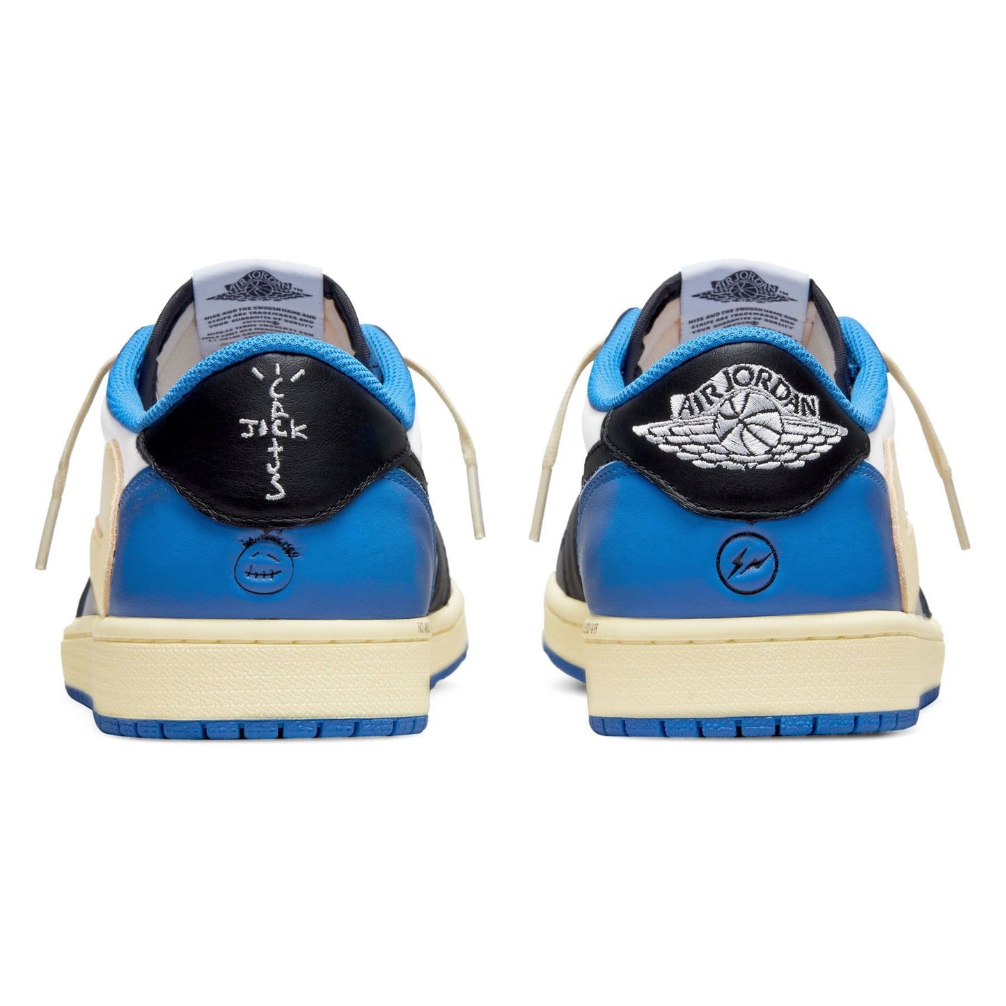 Fragment Design x Travis Scott x Air Jordan 1 Retro Low - Kick Game
