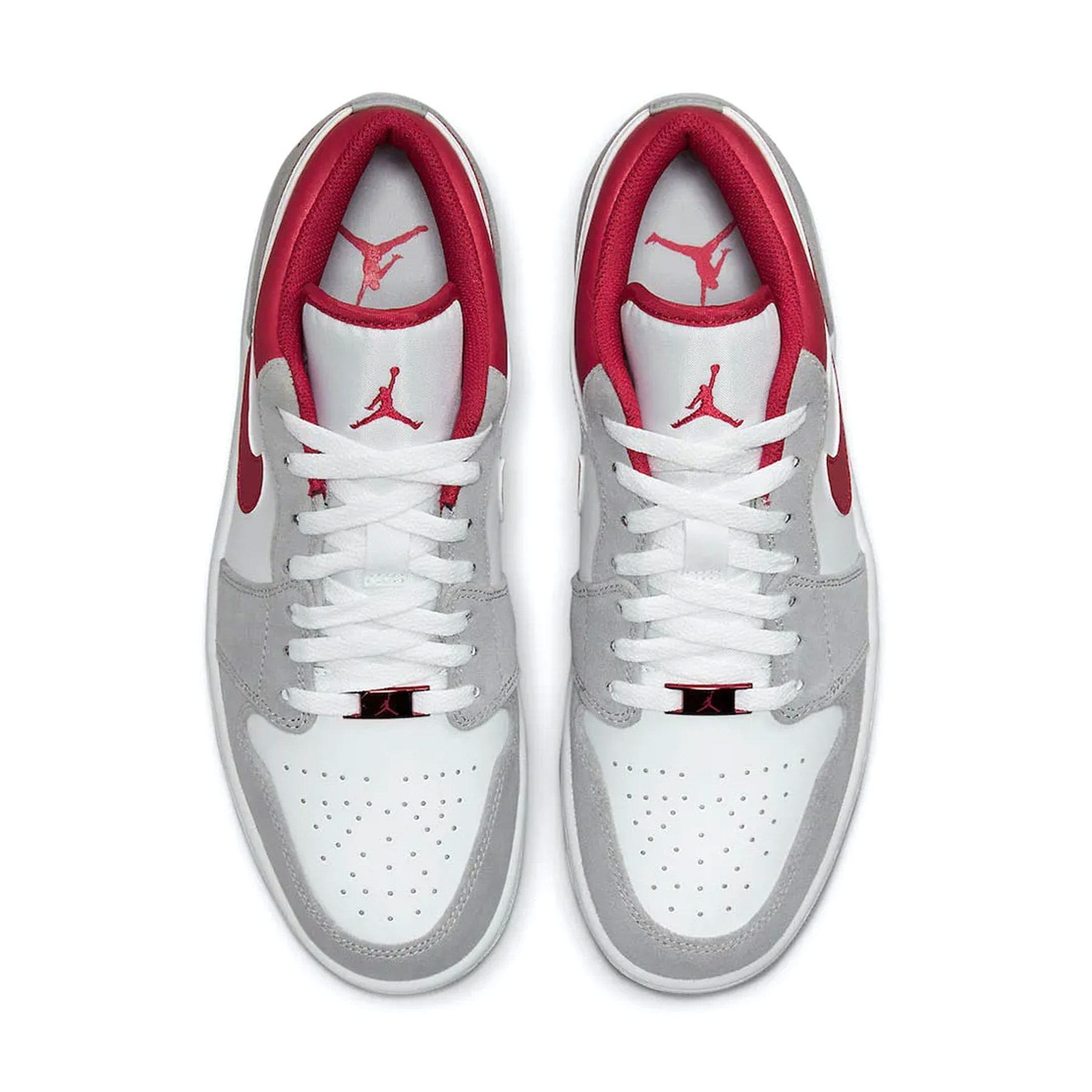 Air Jordan 1 Low SE 'Light Smoke Grey Gym Red' - Kick Game
