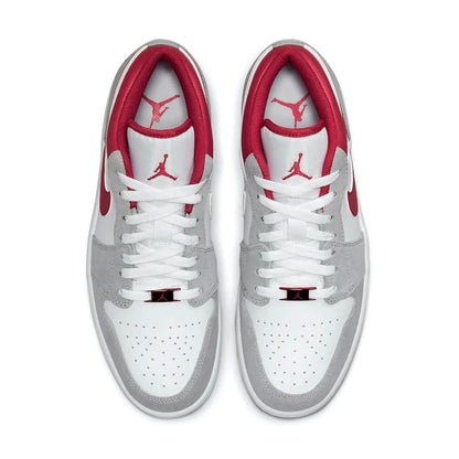 Air Jordan 1 Low SE 'Light Smoke Grey Gym Red' - Kick Game