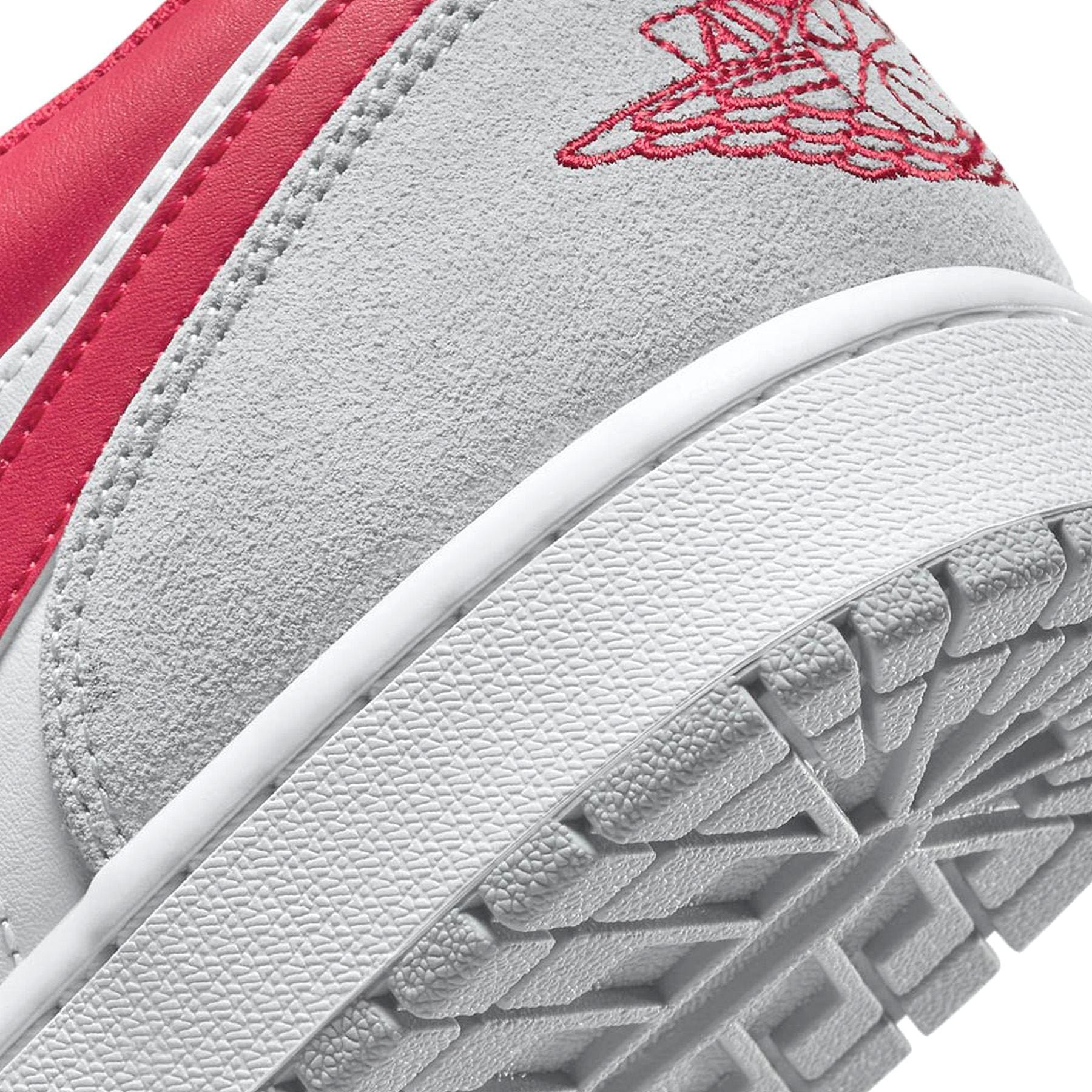 Air Jordan 1 Low SE 'Light Smoke Grey Gym Red' - Kick Game