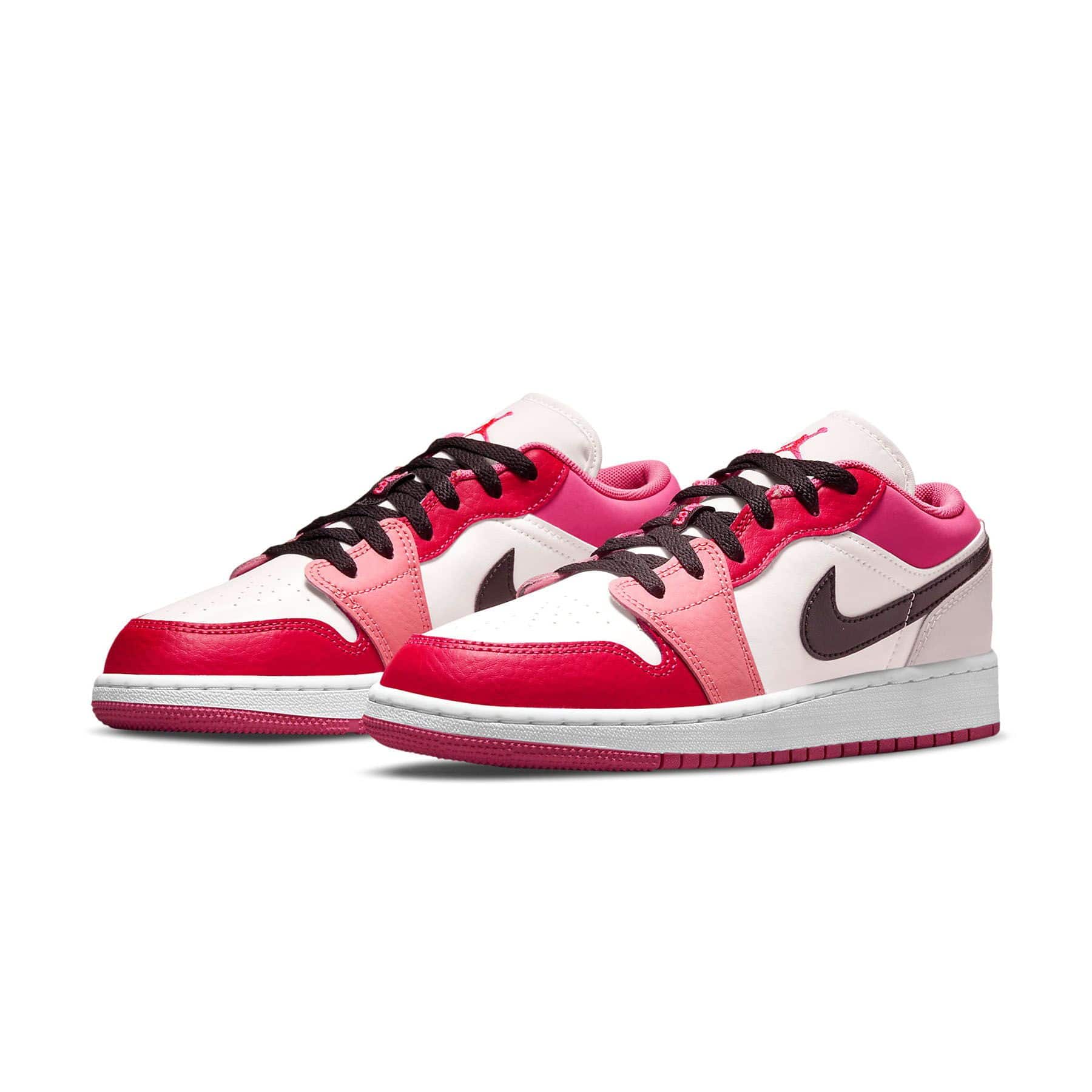 Air Jordan 1 Low GS 'Pink Black' - Kick Game