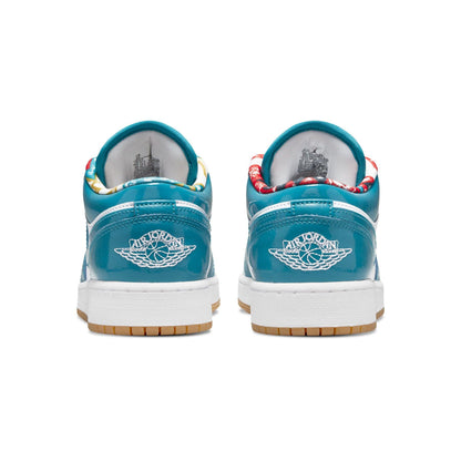 Air Jordan 1 Low SE GS 'Barcelona' - Kick Game