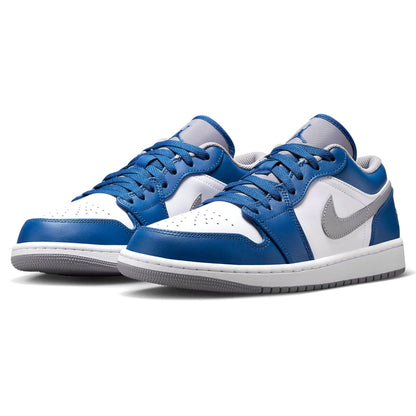 Air Jordan 1 Low 'True Blue Cement' - Kick Game