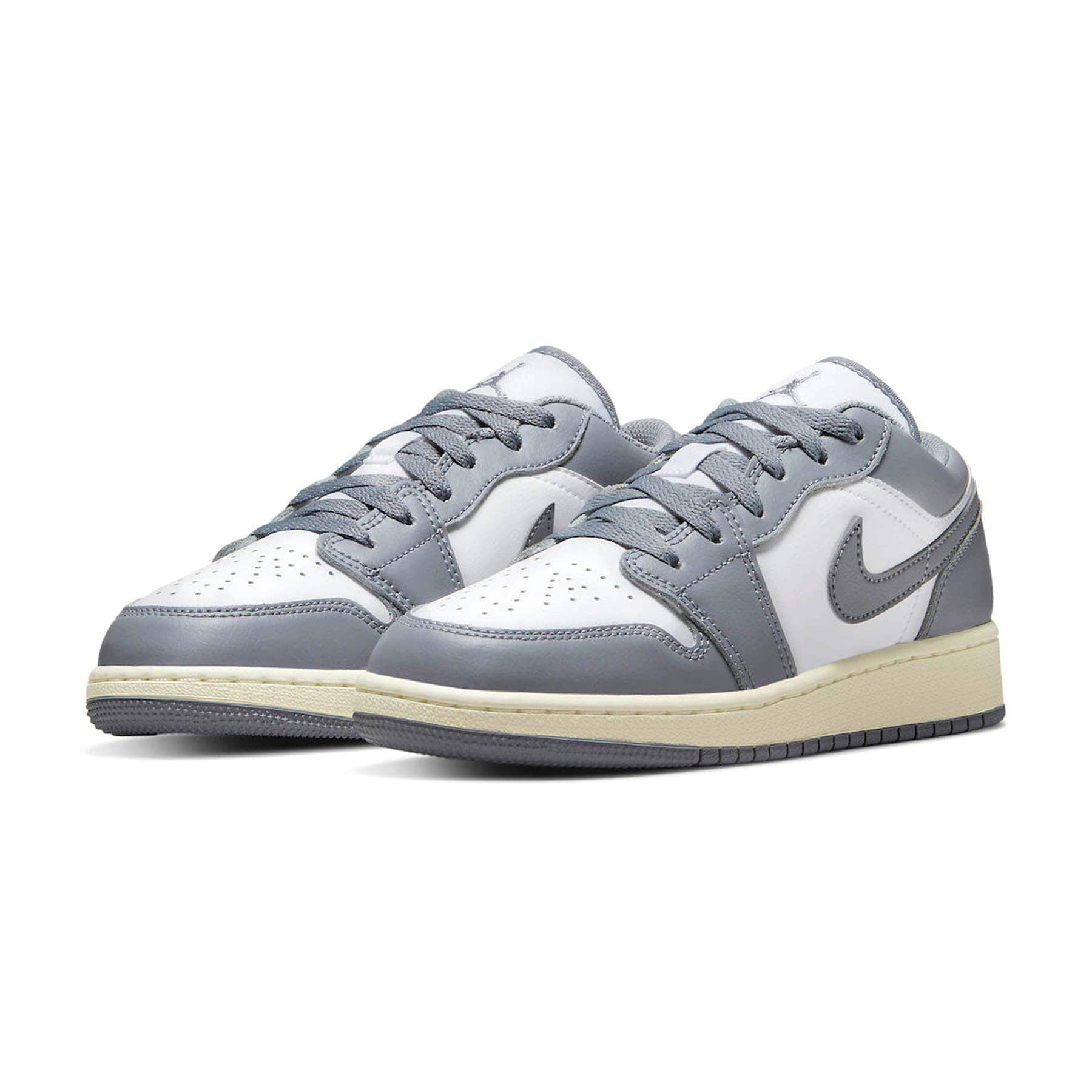 Air Jordan 1 Low GS 'Vintage Grey' - Kick Game