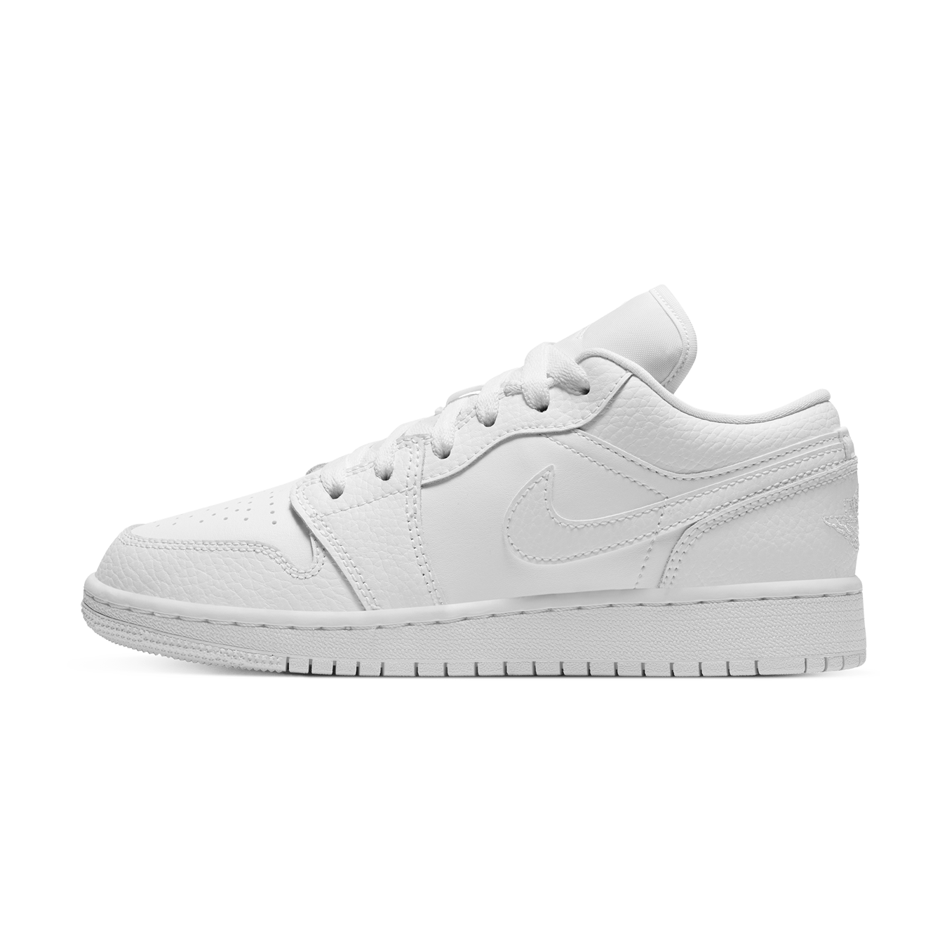 Air Jordan 1 Low GS 'Triple White' - Kick Game